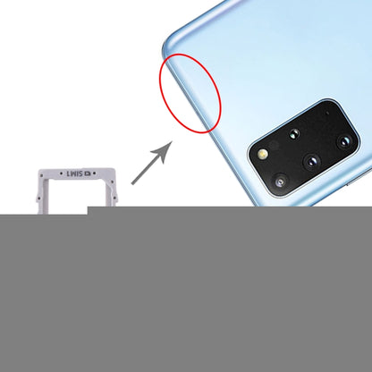 For Samsung Galaxy S20+ / Galaxy S20 Ultra SIM Card Tray + SIM Card Tray / Micro SD Card Tray, For Samsung Galaxy S20+(Double), For Samsung Galaxy S20+(Dual), For Samsung Galaxy S20+(Double SIM)