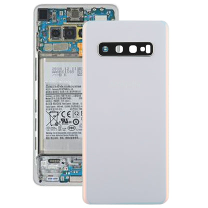 For Galaxy S10 Battery Back Cover with Camera Lens Frame, For Samsung Galaxy S10（Lens）, For Samsung Galaxy S10 (with Lens), For Samsung Galaxy S10, For Galaxy S10（with Lens）