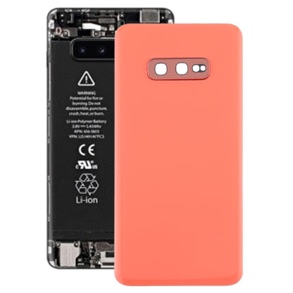 For Galaxy S10e Battery Back Cover with Camera Lens Frame, For Samsung Galaxy S10e（Lens）, For Galaxy S10e（with Lens）, For Galaxy S10e（with Lens）(Yellow), For Samsung Galaxy S10e(with Lens)