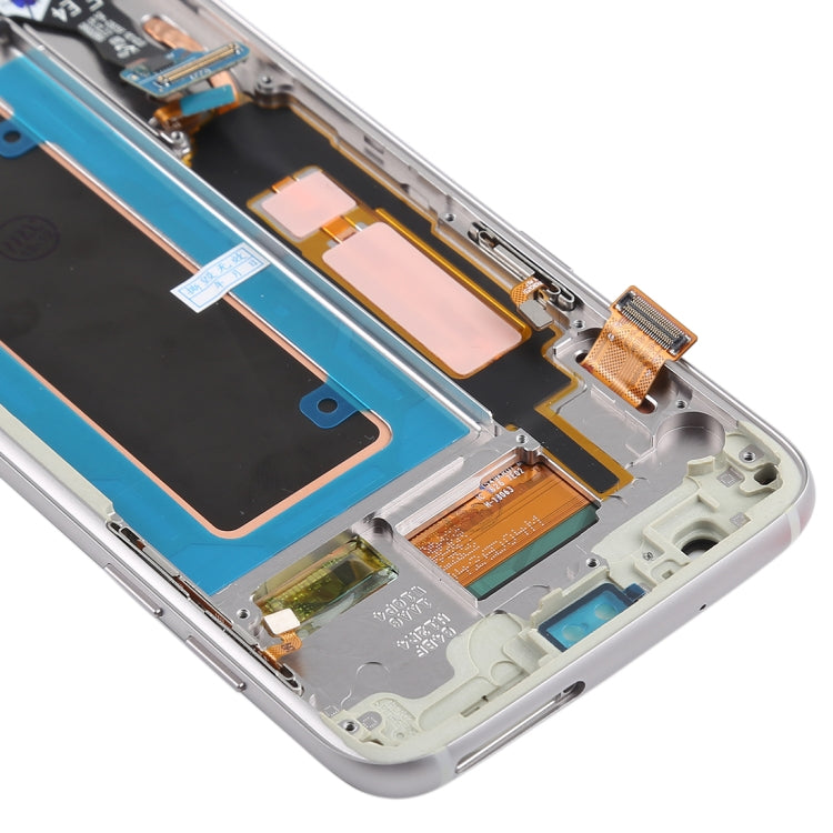 Original Super AMOLED Material LCD Screen and Digitizer Full Assembly(with Frame / Charging Port Flex Cable / Power Button Flex Cable / Volume Button Flex Cable) for Galaxy S7 Edge / G935F / G935FD, For Samsung Galaxy S7 Edge (Super AMOLED)