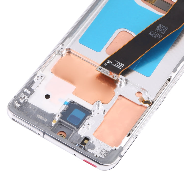 Original Dynamic AMOLED Material LCD Screen and Digitizer Full Assembly with Frame for Samsung Galaxy S20 4G SM-G980, For Samsung Galaxy S20 4G, For Samsung Galaxy S20 4G(Frame), For Samsung Galaxy S20 4G (Original)(Blue)
