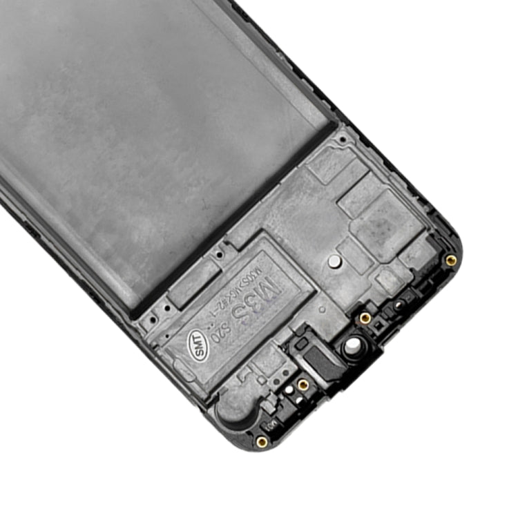 Original LCD Screen and Digitizer Full Assembly With Frame for Samsung Galaxy M21 SM-M215, For Samsung Galaxy M21 (Original)