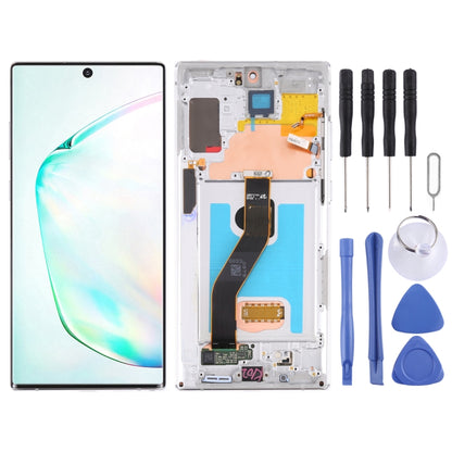 Original LCD Screen and Digitizer Full Assembly With Frame for Samsung Galaxy Note10+ 4G/Note10+ 5G SM-N976/N975, For Samsung Galaxy Note10+ 4G/Note10+ 5G, For Samsung Galaxy Note10+ 4G/Note10+ 5G(Original)