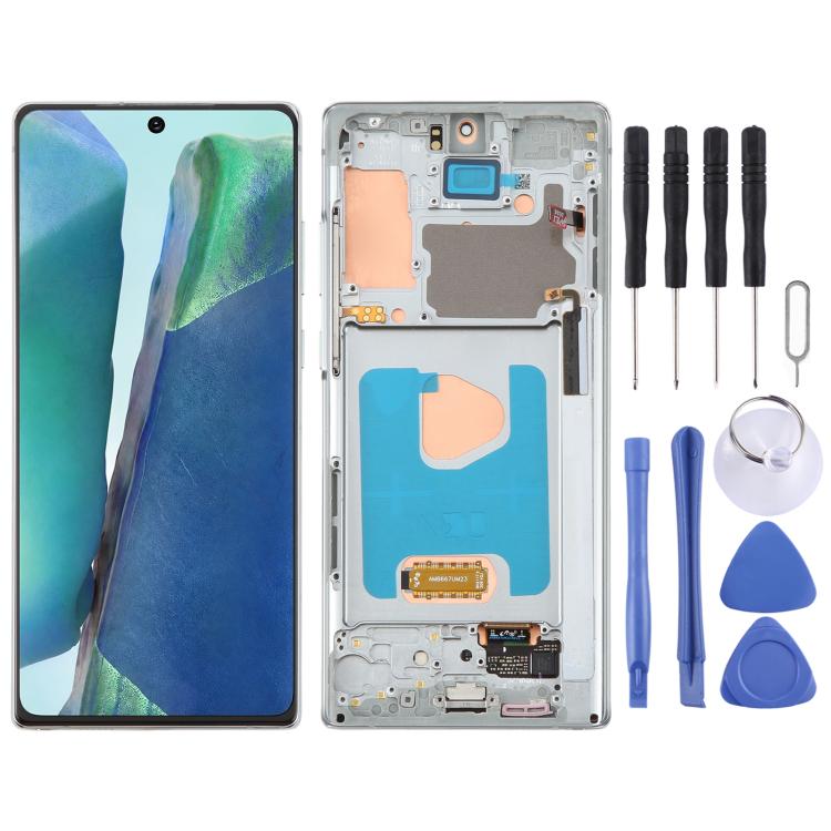 Original LCD Screen and Digitizer Full Assembly With Frame for Samsung Galaxy Note20 4G SM-N980, For Samsung Galaxy Note20 4G(Original), For Samsung Galaxy Note20 4G(Original) (Green), For Samsung Galaxy Note20 4G(Original)(Silver)