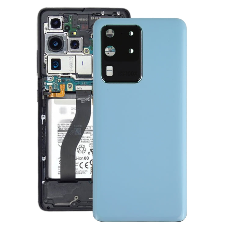 For Samsung Galaxy S20 Ultra Battery Back Cover with Camera Lens Frame, For Samsung Galaxy S20 Ultra(with Camera Cover)