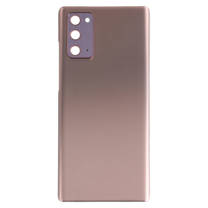 For Samsung Galaxy Note20 Battery Back Cover with Camera Lens Frame, For Samsung Galaxy Note20(with Camera Cover)