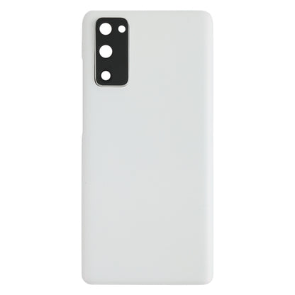 For Samsung Galaxy S20 FE Battery Back Cover with Camera Lens Frame, For Samsung Galaxy S20 FE(with Camera Cover)
