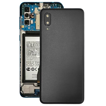 For Samsung Galaxy A02 Battery Back Cover with Camera Lens Frame, For Samsung Galaxy A02