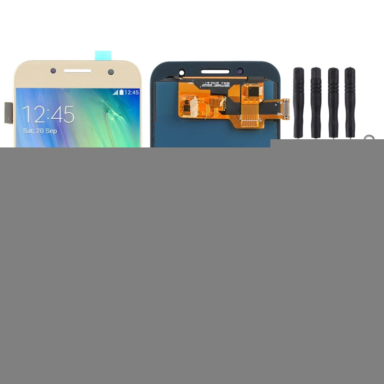 LCD Screen and Digitizer Full Assembly (TFT Material) for Galaxy A3 (2017), A320FL, A320F, A320F/DS, A320Y/DS, A320Y, For Galaxy A3 (2017) TFT, For Samsung Galaxy A3 (2017) TFT