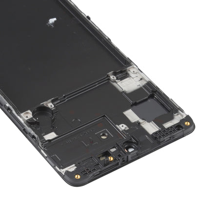 OLED Material LCD Screen and Digitizer Full Assembly with Frame for Samsung Galaxy A71 SM-A715(6.39 inch), For Samsung Galaxy A716.39 inch (OLED)