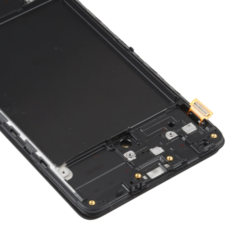 OLED Material LCD Screen and Digitizer Full Assembly with Frame for Samsung Galaxy A71 SM-A715(6.39 inch), For Samsung Galaxy A716.39 inch (OLED)