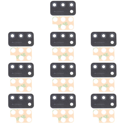For Samsung Galaxy A02s SM-A025F 10pcs Back Camera Lens, For Samsung Galaxy A02s