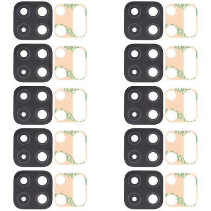 For Samsung Galaxy A22 SM-A225 10pcs Back Camera Lens, For Samsung Galaxy A22