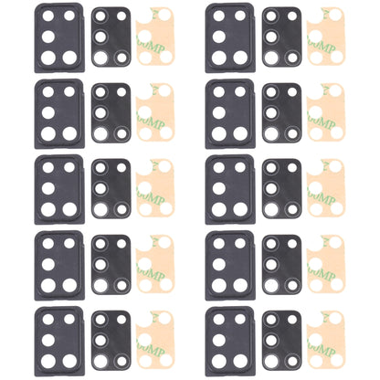 For Samsung Galaxy A21s SM-A217 10pcs Camera Lens Cover, For Samsung Galaxy A21s
