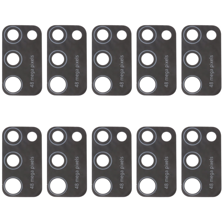 For Samsung Galaxy A41 SM-A415 10pcs Back Camera Lens, For Samsung Galaxy A41