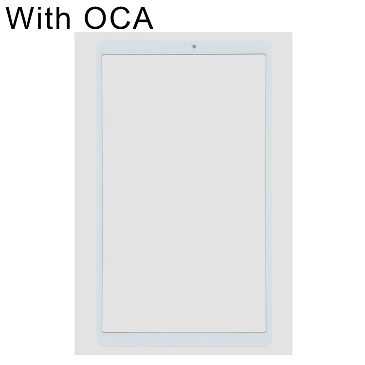 For Samsung Galaxy Tab A7 Lite SM-T220 Wifi  Front Screen Outer Glass Lens with OCA Optically Clear Adhesive , For Samsung Galaxy Tab A7 Lite(Wifi)