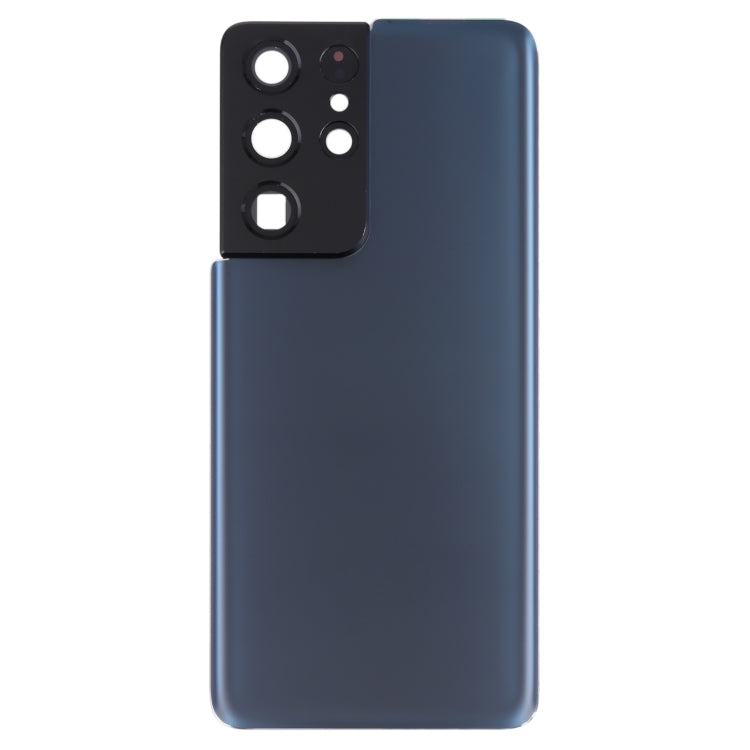 For Samsung Galaxy S21 Ultra 5G Battery Back Cover with Camera Lens Frame, For Samsung Galaxy S21 Ultra 5G(with Camera Cover)