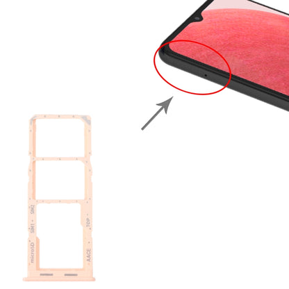 For Samsung Galaxy A13 SM-A135 Original SIM Card Tray + SIM Card Tray + Micro SD Card Tray, For Samsung Galaxy A13(Original), For Samsung Galaxy A13 (Original)