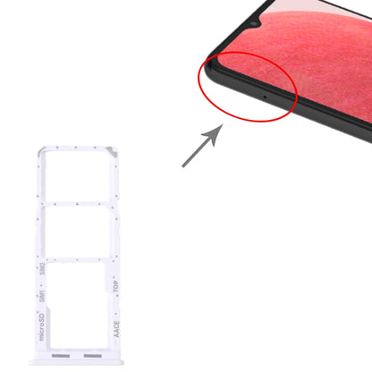 For Samsung Galaxy A13 SM-A135 Original SIM Card Tray + SIM Card Tray + Micro SD Card Tray, For Samsung Galaxy A13 (Original), For Samsung Galaxy A13(Original)