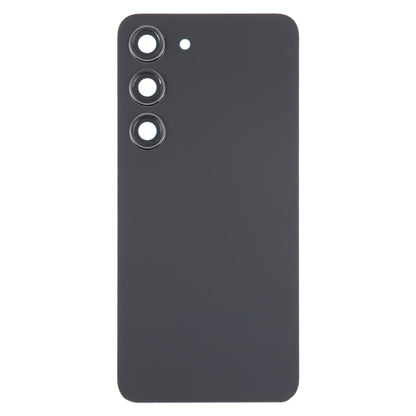For Samsung Galaxy S23 SM-S911B OEM Glass Battery Back Cover with Camera Lens Frame, For Samsung Galaxy S23 (with Camera Cover)