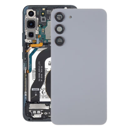 For Samsung Galaxy S23+ SM-S916B OEM Glass Battery Back Cover with Camera Lens Frame, For Samsung Galaxy S23+(with Camera Cover)