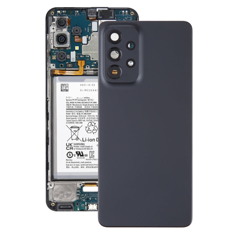 For Samsung Galaxy A33 5G SM-A336B Battery Back Cover with Camera Lens Frame, For Samsung Galaxy A33 5G(Original)