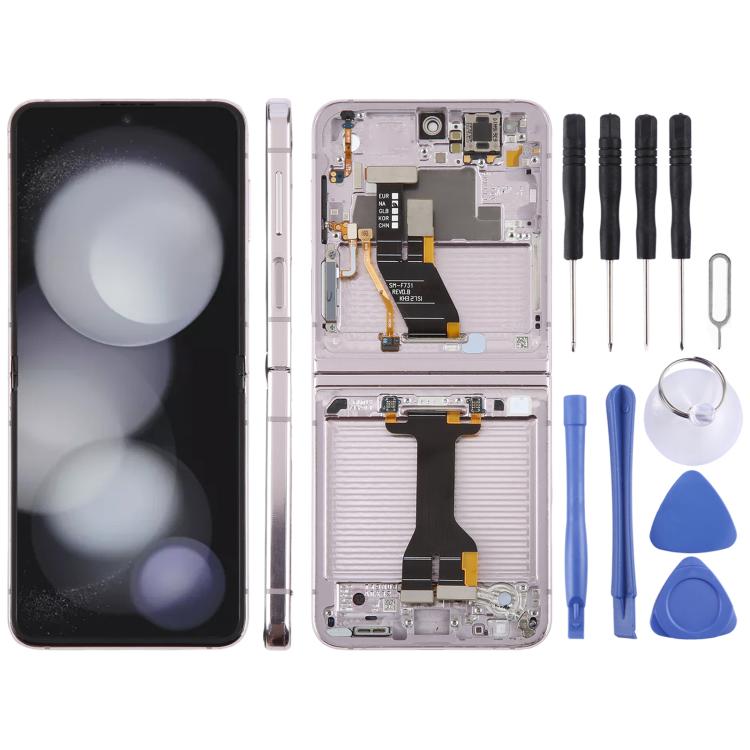 For Samsung Galaxy Z Flip5 SM-F731 Original LCD Screen Digitizer Full Assembly with Frame, For Samsung Galaxy Z Flip5, For Samsung Galaxy Z Flip5(Original)