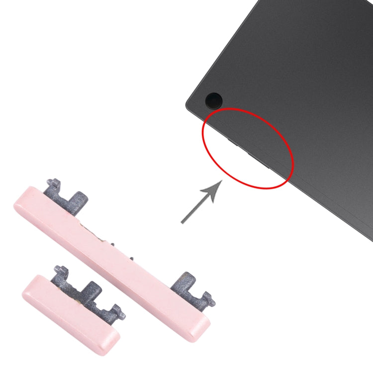 For Samsung Galaxy Tab A8 10.5 2021 SM-X200/X205 Original Power Button + Volume Control Button, For Samsung Galaxy Tab A8 10.5 2021