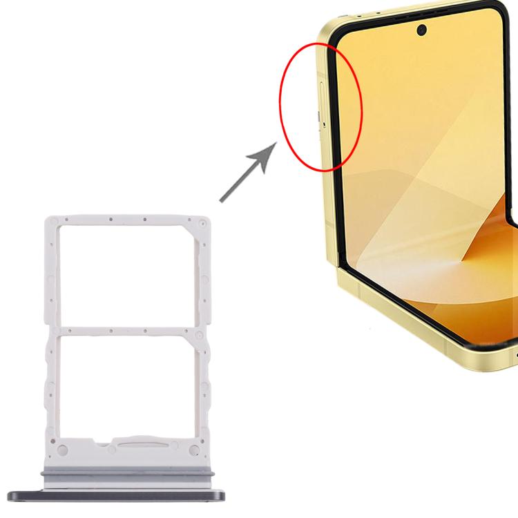 For Samsung Galaxy Z Flip6 SM-F741B Original SIM Card Tray, For Samsung Galaxy Z Flip6(Original), For Samsung Galaxy Z Flip6 (Original)