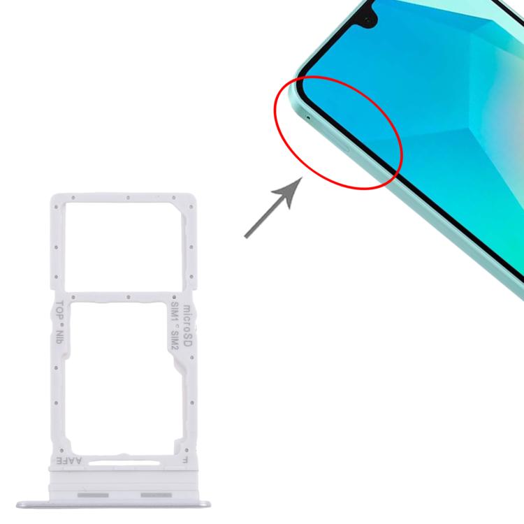 For Galaxy A16 SM-A165F Original SIM Card Tray + SIM / Micro SD Card Tray, For Samsung Galaxy A16(Original)