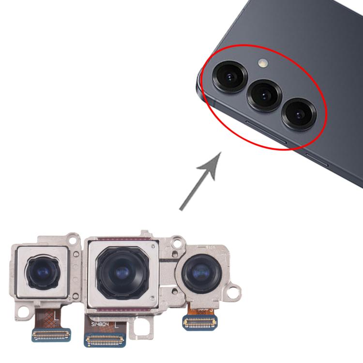 For Samsung Galaxy S25+ SM-S936 Original Camera Set (Telephoto + Wide + Main Camera), For Samsung Galaxy S25+(Original)