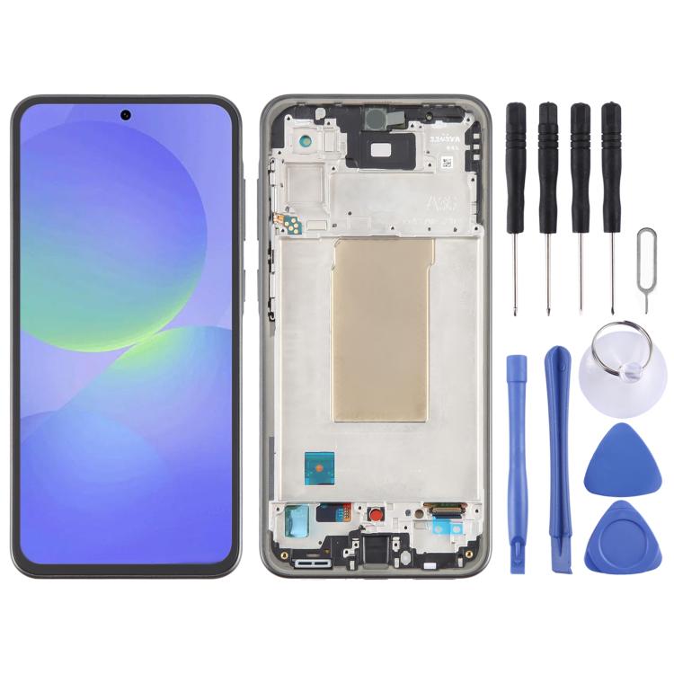For Samsung Galaxy A36 SM-A366B Original LCD Screen Digitizer Full Assembly with Frame, For Samsung Galaxy A36(Original)