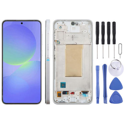 For Samsung Galaxy A36 SM-A366B 6.67 inch OLED LCD Screen Digitizer Full Assembly with Frame, For Galaxy A36