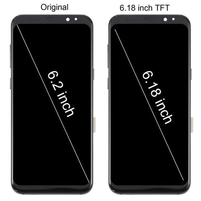 For Samsung Galaxy S8+ SM-G955F 6.18 inch TFT LCD Screen Digitizer Full Assembly with Frame, For Samsung Galaxy S8+ SM-G955F 6.18 inch