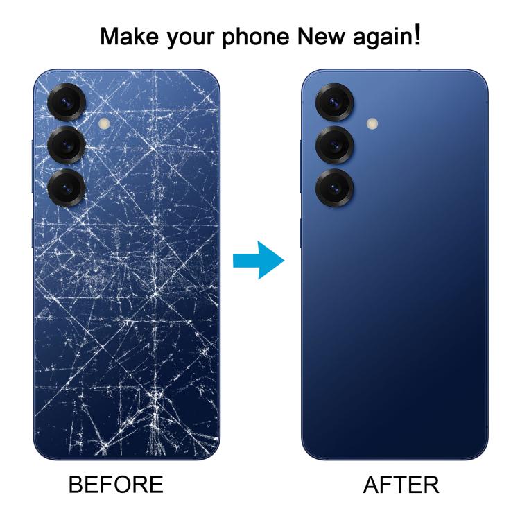 For Samsung Galaxy S25+ SM-S936B OEM Back Cover with Camera Lens Cover, For Samsung Galaxy S25+(with Camera Cover)