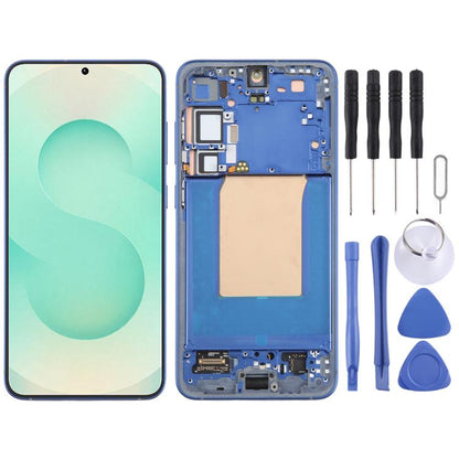 For Samsung Galaxy S25+ SM-S936B OLED LCD Screen Digitizer Full Assembly with Frame, For Samsung Galaxy S25+(OLED)