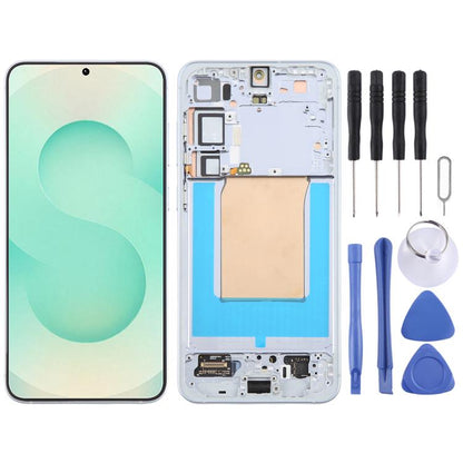 For Samsung Galaxy S25+ SM-S936B OLED LCD Screen Digitizer Full Assembly with Frame, For Samsung Galaxy S25+(OLED)