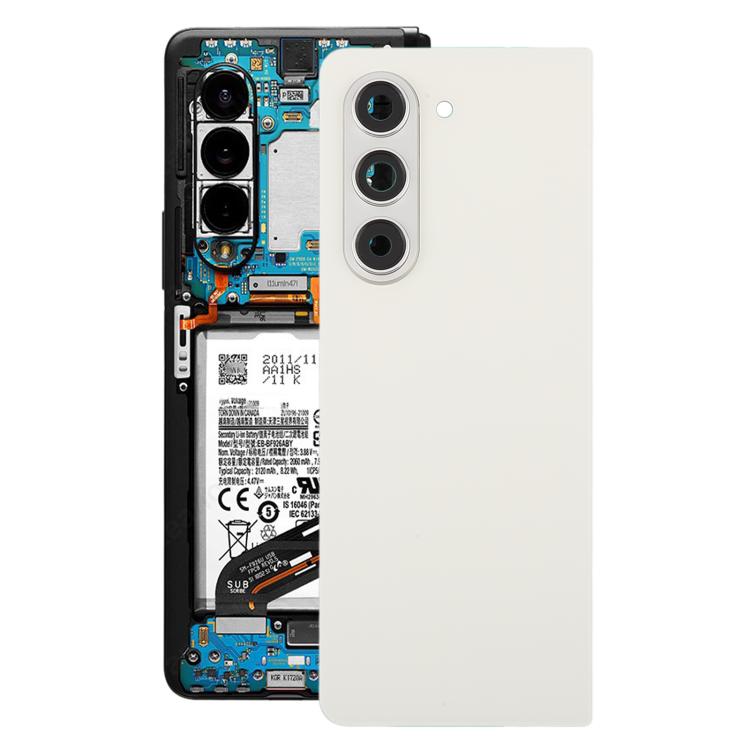 For Galaxy Z Fold5 SM-F946B Original Battery Back Cover with Camera Lens Frame, For Galaxy Z Fold5(Original,with Lens Frame)