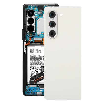 For Galaxy Z Fold5 SM-F946B Original Battery Back Cover with Camera Lens Frame, For Galaxy Z Fold5(Original,with Lens Frame)
