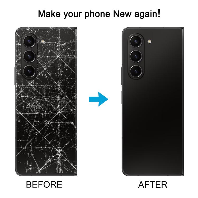 For Galaxy Z Fold5 SM-F946B Original Battery Back Cover with Camera Lens Frame, For Galaxy Z Fold5(Original,with Lens Frame)