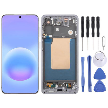 For Galaxy A57 SM-A576B Original LCD Screen Digitizer Full Assembly with Frame, For Galaxy A57 (Original)