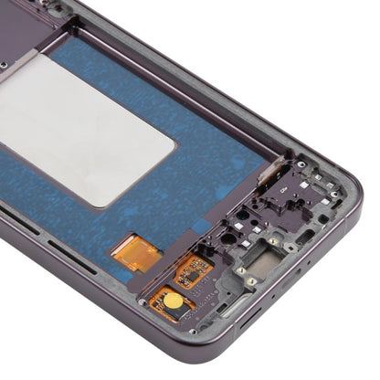 For Galaxy S24 FE SM-S721B Original LCD Screen Digitizer Full Assembly with Frame, For Galaxy S24 FE(Original)