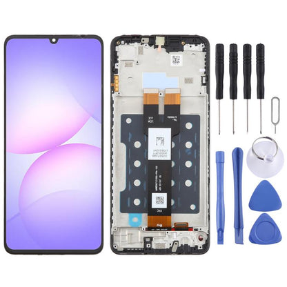 For Galaxy A07 5G SM-A076B Original LCD Screen Digitizer Full Assembly with Frame, For Galaxy A07 5G(Original)
