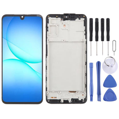 For Galaxy A17 5G SM-A176B Original LCD Screen Digitizer Full Assembly with Frame, For Galaxy A17 5G(Original)
