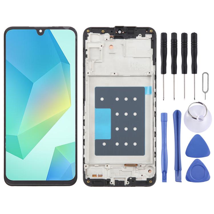 For Galaxy A16 5G SM-A166B EU Version Original LCD Screen Digitizer Full Assembly with Frame, For Galaxy A16 5G EU Version(Original)