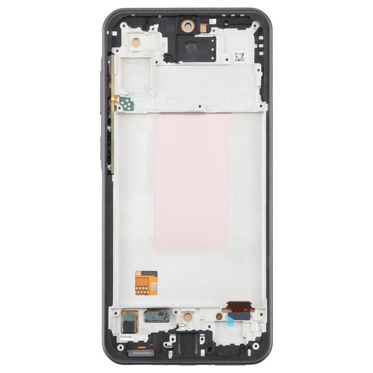 For Galaxy A36 SM-A366B incell LCD Screen Digitizer Full Assembly with Frame, Not Supporting Fingerprint Identification, For Galaxy A36