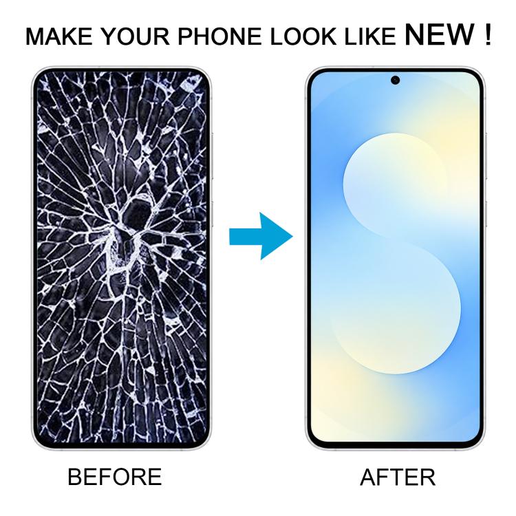 For Galaxy S25 FE S-S731B incell LCD Screen Digitizer Full Assembly with Frame, Not Supporting Fingerprint Identification, For Samsung Galaxy S25 FE