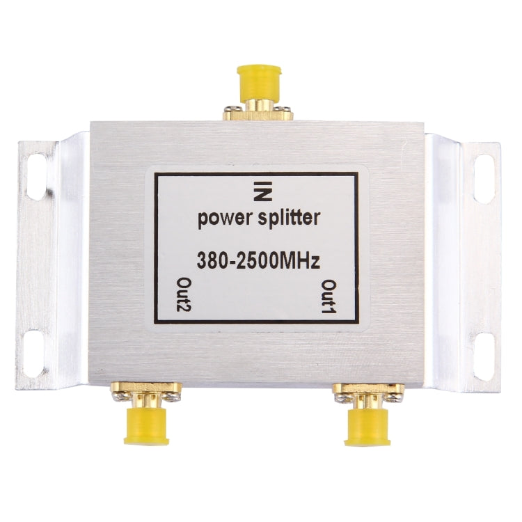 380-2500MHz SMA Female Adapter 2-Way Power Splitter, SMA Splitter