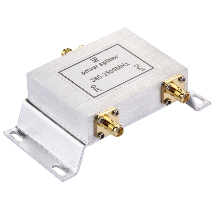 380-2500MHz SMA Female Adapter 2-Way Power Splitter, SMA Splitter