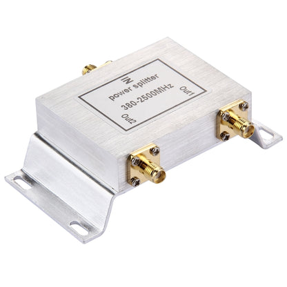 380-2500MHz SMA Female Adapter 2-Way Power Splitter, SMA Splitter